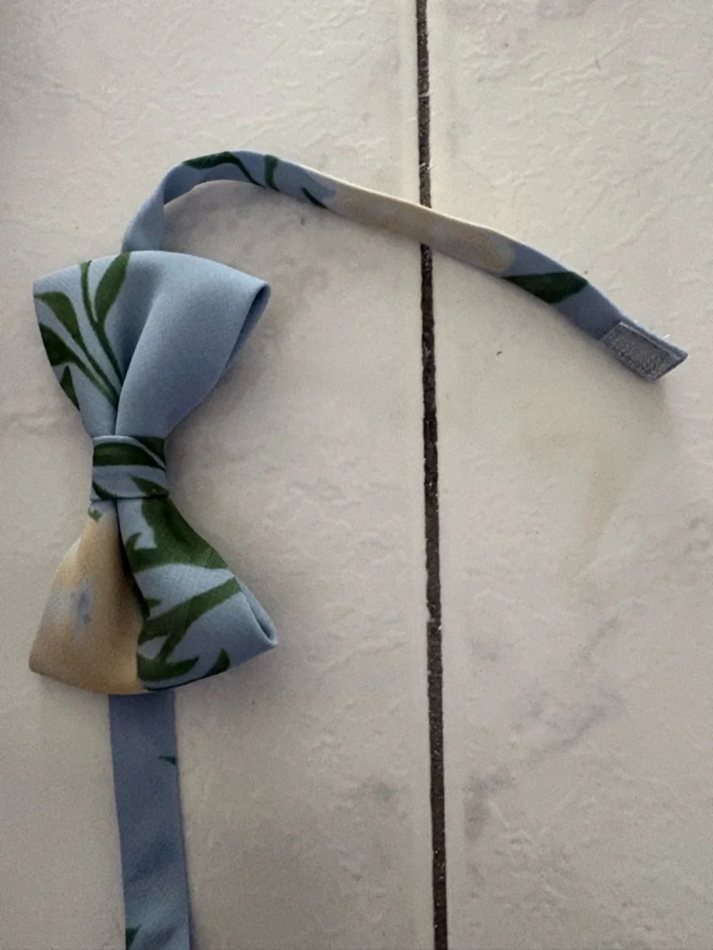 Revelry Kids Chiffon Floral Print Bowtie